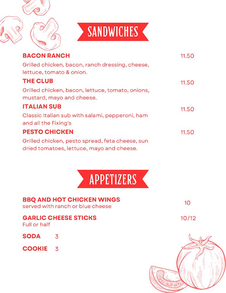 Pizza Shack Menu image 3