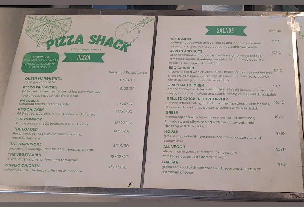 Pizza Shack Menu image 4