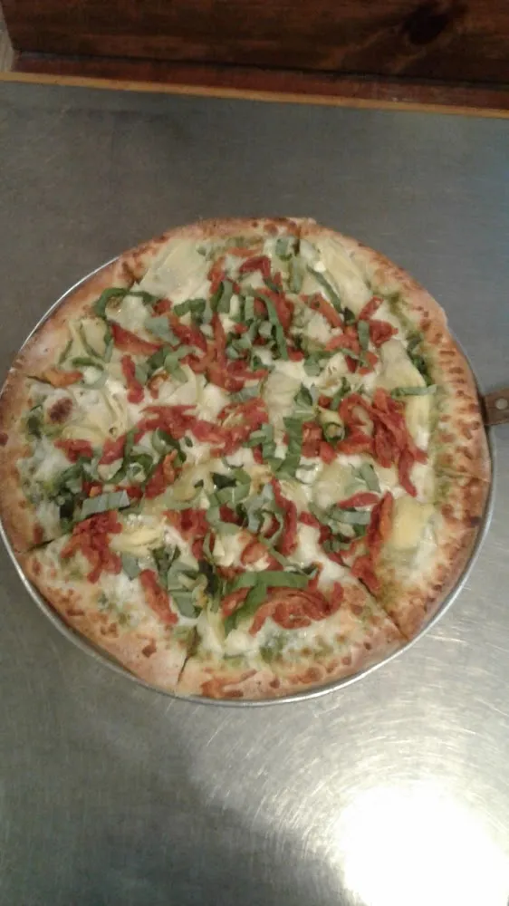 Pesto Primavera Pizza